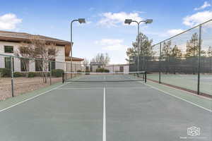 View of sport court