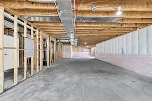 Natural light and daylight / Walkout unfinished basement