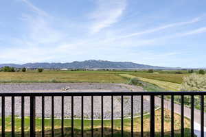 View of mountain feature featuring a rural view