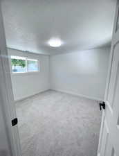 Unfurnished bedroom. Photo taken after renovation before owners moved in.