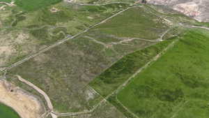 Aerial overview of property's location