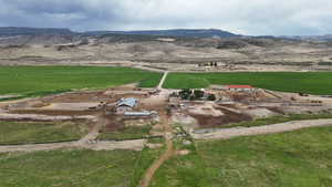 Mountain view featuring rural landscape