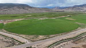 Mountain view featuring rural landscape