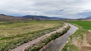 Mountain view featuring rural landscape