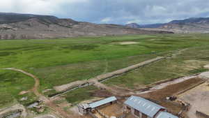 Mountain view featuring rural landscape