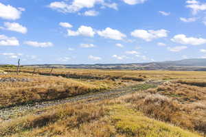 View of mountain feature featuring a rural view