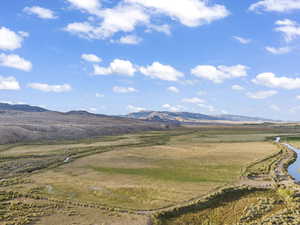 Property view of mountains featuring a rural view