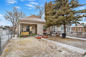 Bungalow-style home with a porch