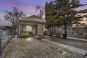 Bungalow-style house featuring a porch