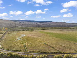 View of mountain feature featuring a rural view