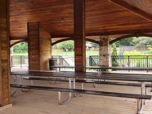 View of deck