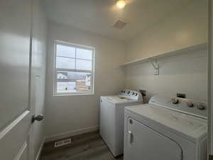 Laundry with included Washer and Dryer