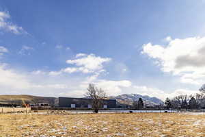 View of mountain feature featuring a rural view