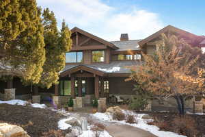 Craftsman inspired home with a porch