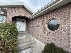 View of entrance to property