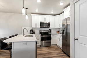 Kitchen featuring stainless steel appliances