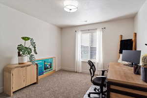 bedroom with natural light and large closet