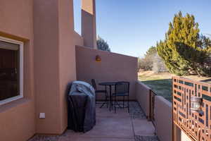 View of patio / terrace featuring area for grilling