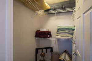 View of spacious closet