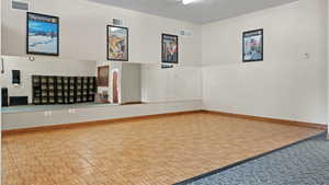 View of indoor  fitness area