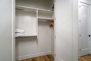 View of closet