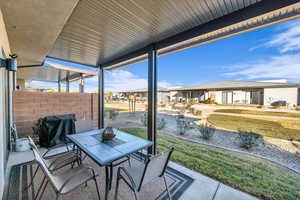 View of patio / terrace featuring grilling area