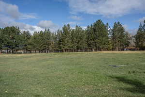 View of yard featuring a rural view