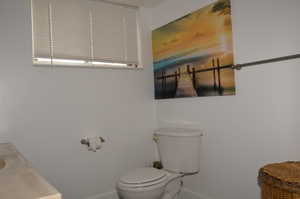 Bathroom with toilet