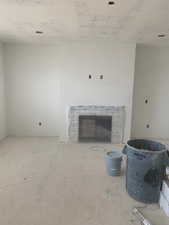 View of unfurnished living room