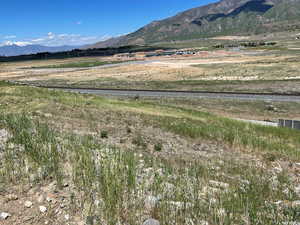 View of mountain feature featuring a rural view