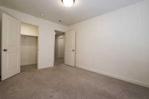 Bedroom with a large closet