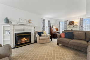 View of living room