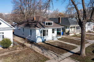 Bungalow-style house featuring covered porch