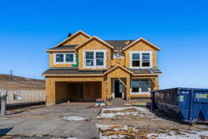 View of property under construction