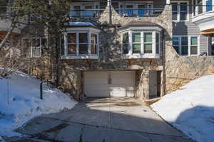 Garage with keypad entry