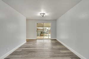 Dining Room with walkout door to covered pation