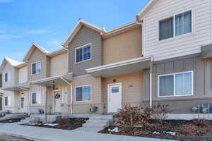 View of townhome / multi-family property