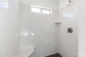 Bathroom with walk in shower