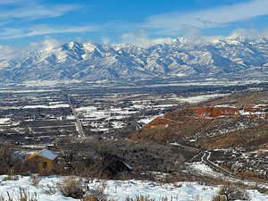 Westerly View of Wasatch & Heber Valley