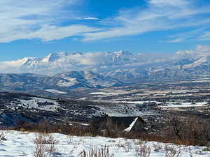 Westerly View of Wasatch Back & Mount Timpanogos & Heber Valley