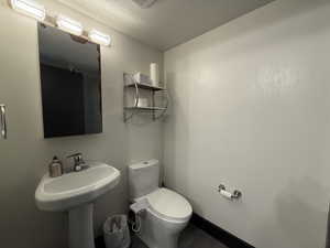 Bathroom with toilet