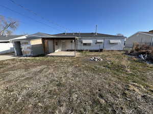 View of back of house