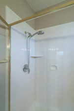 Bathroom with walk in shower