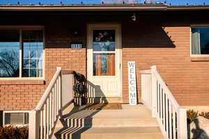 View of property entrance