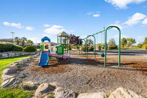 View of jungle gym