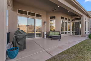 View of patio / terrace featuring grilling area