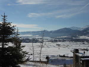 Views of Snowbasin and Pineview Lake from the Clubhouse