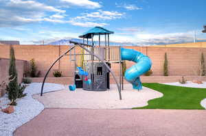 Your own private playground area.