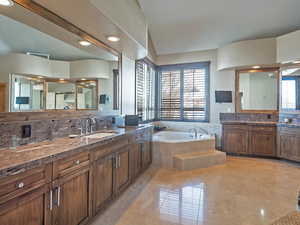 Primary Bath with Dual Vanities