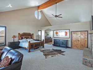 Primary Bedroom toward Bath & Closet